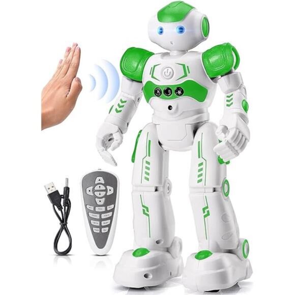 RC Robot Toys for Kids,Gesture & Sensing Remote Control Robot for 4 5 6 7 8 Year - Picture 8 of 8